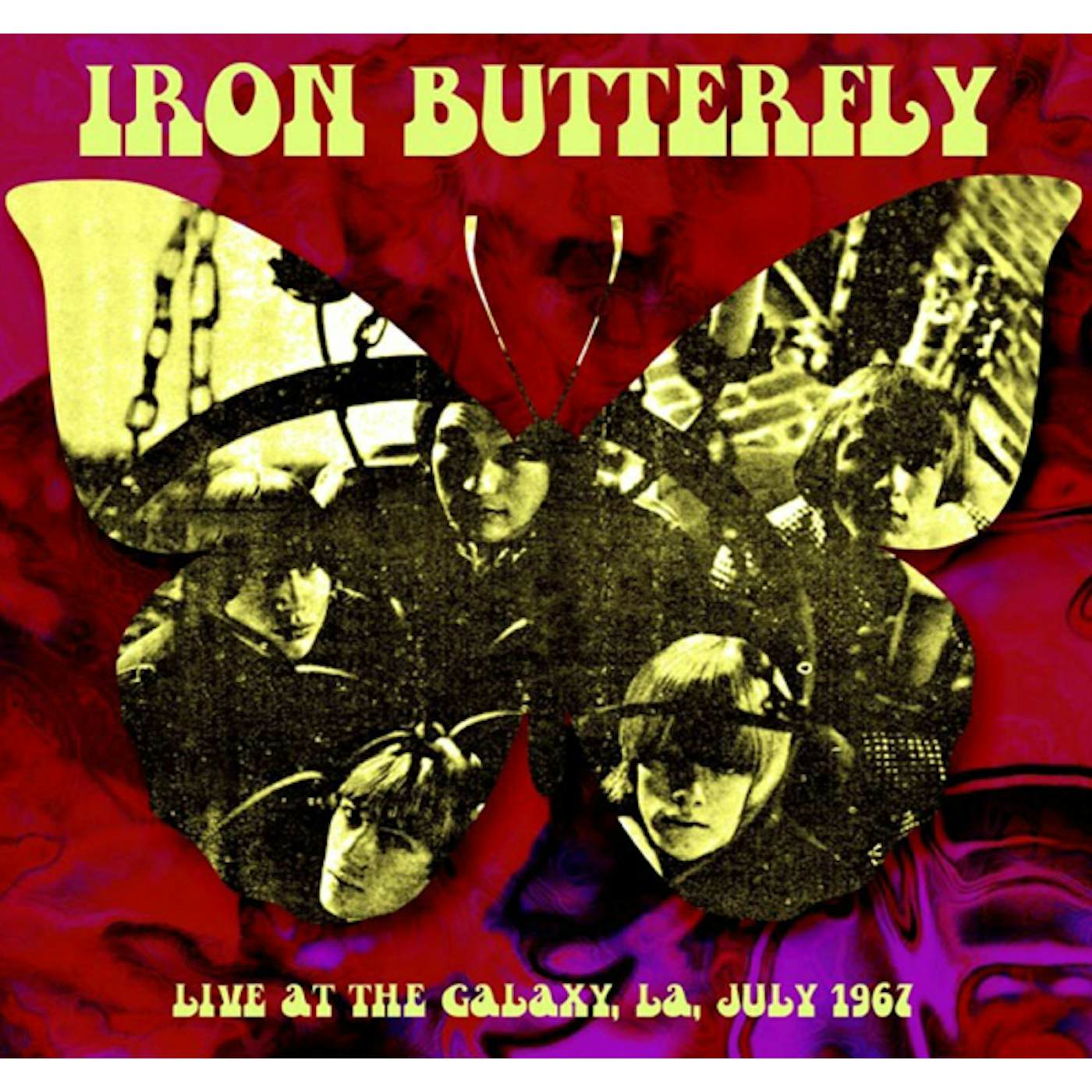 Iron Butterfly LIVE AT THE GALAXY LA JULY 1967 Vinyl Record