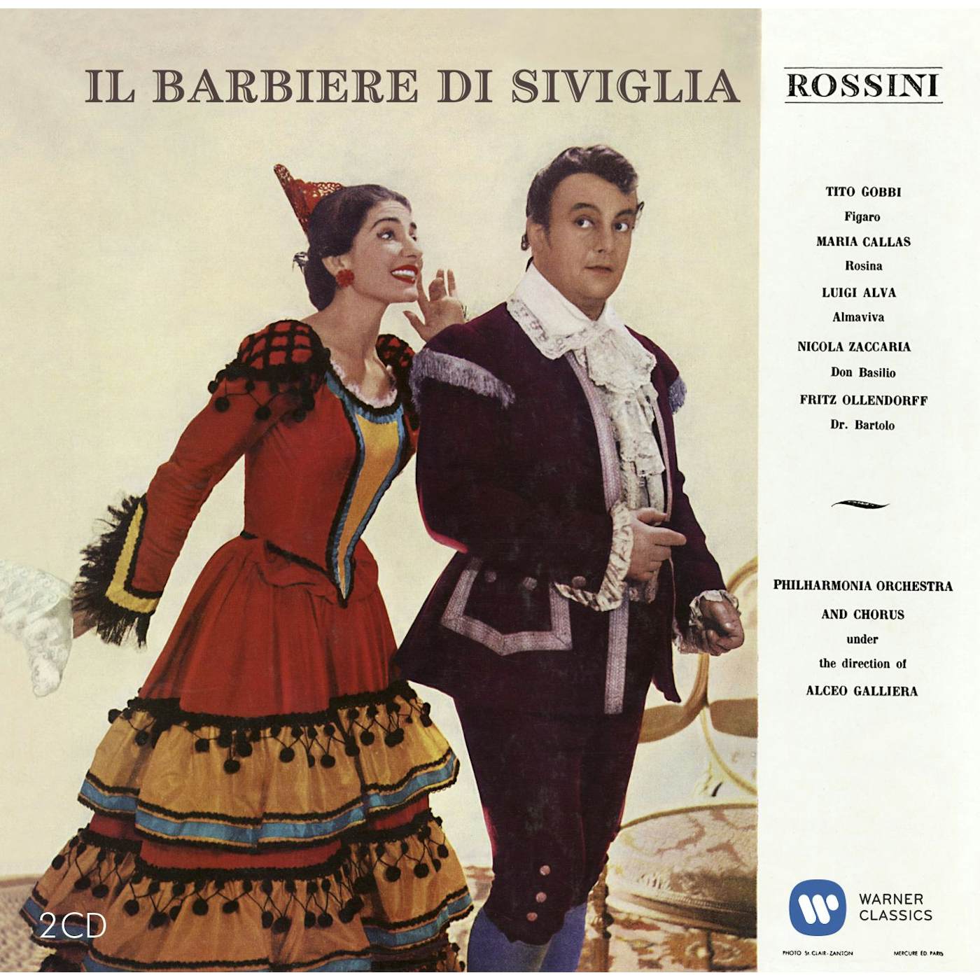 Maria Callas ROSSINI: IL BARBIERE DI SIVIGL CD