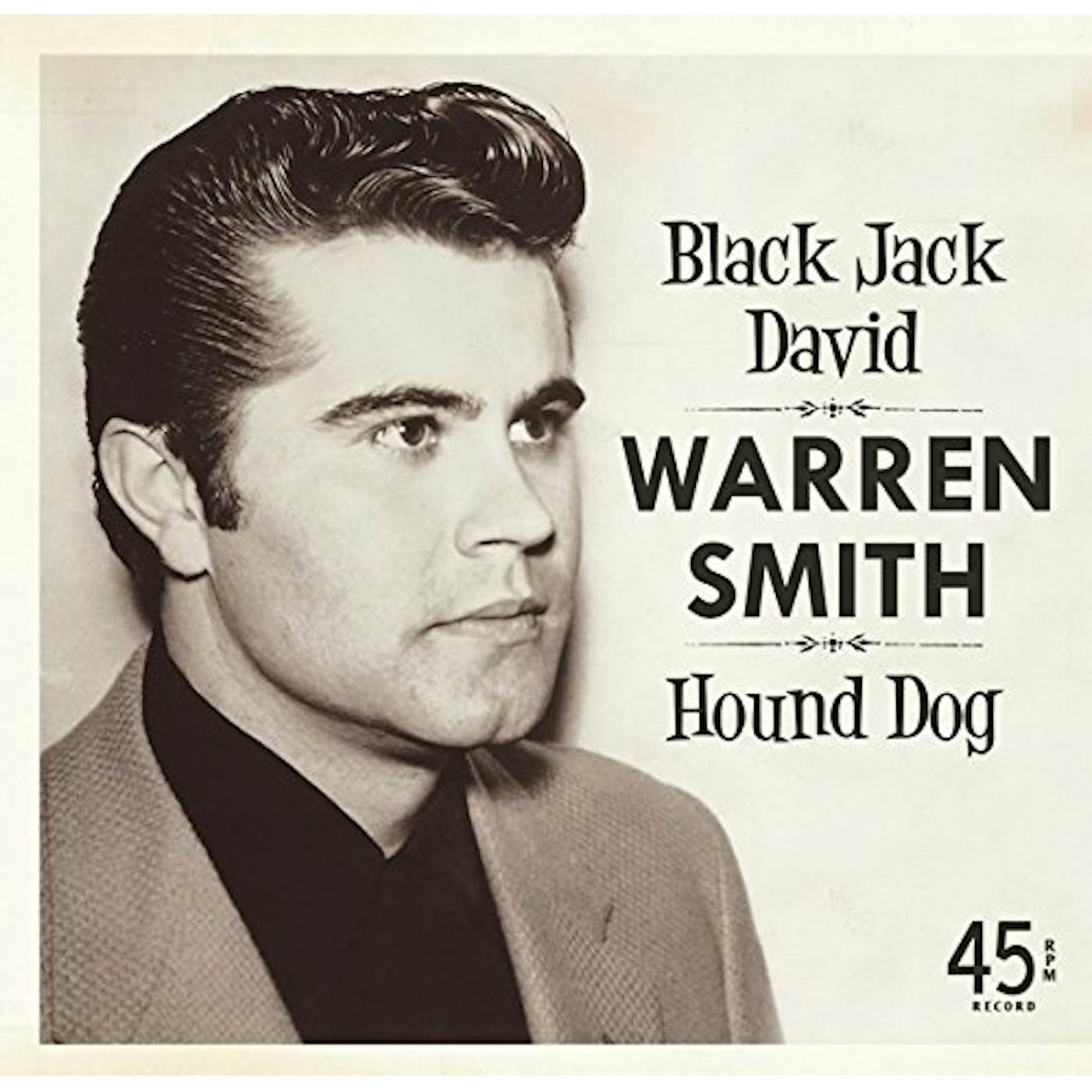 Warren Smith BLACK JACK DAVID Vinyl Record