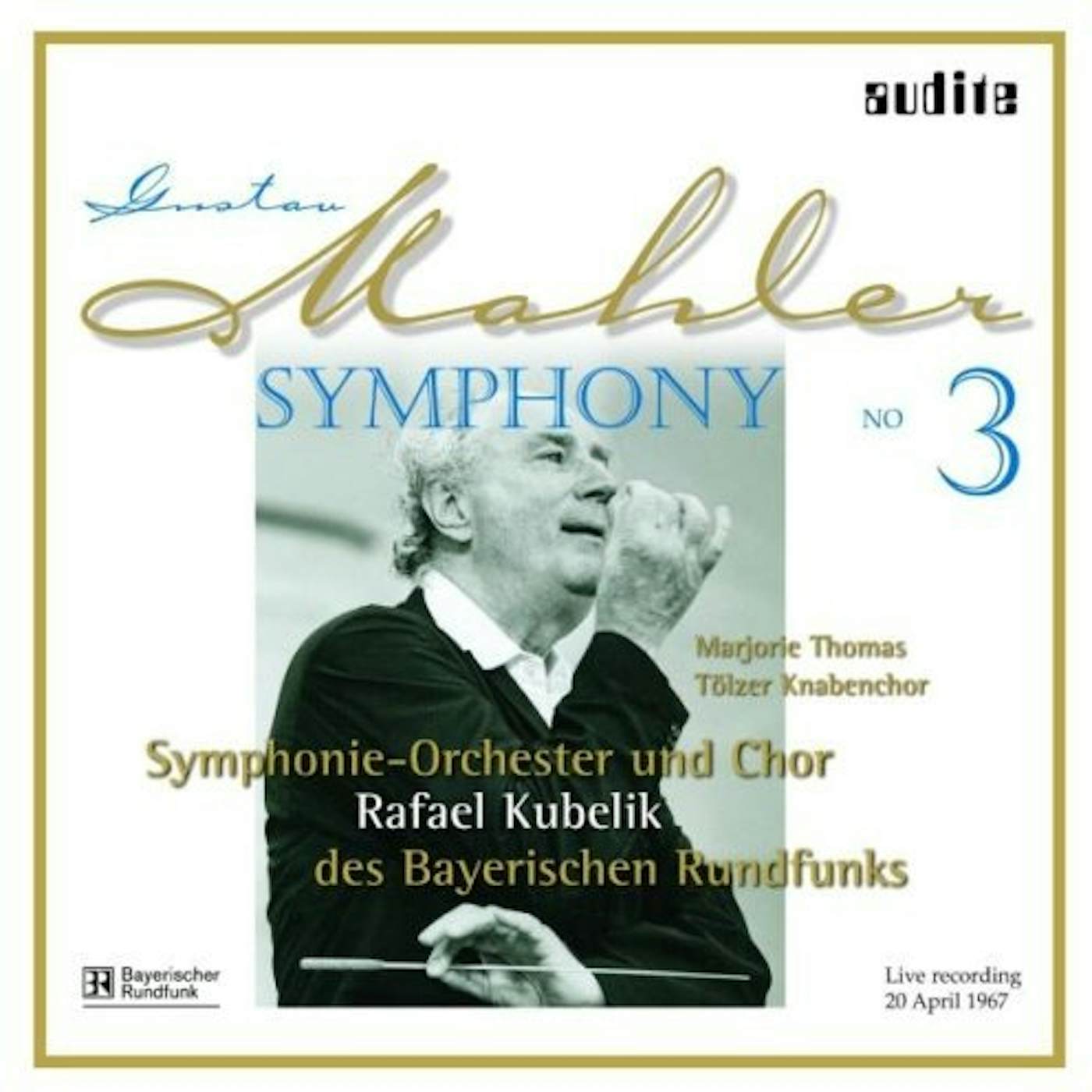 Gustav Mahler SYM 3 Vinyl Record