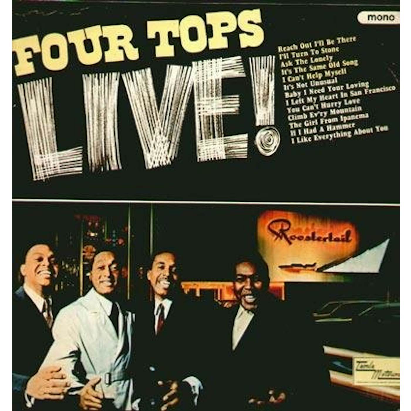 FOUR TOPS LIVE CD