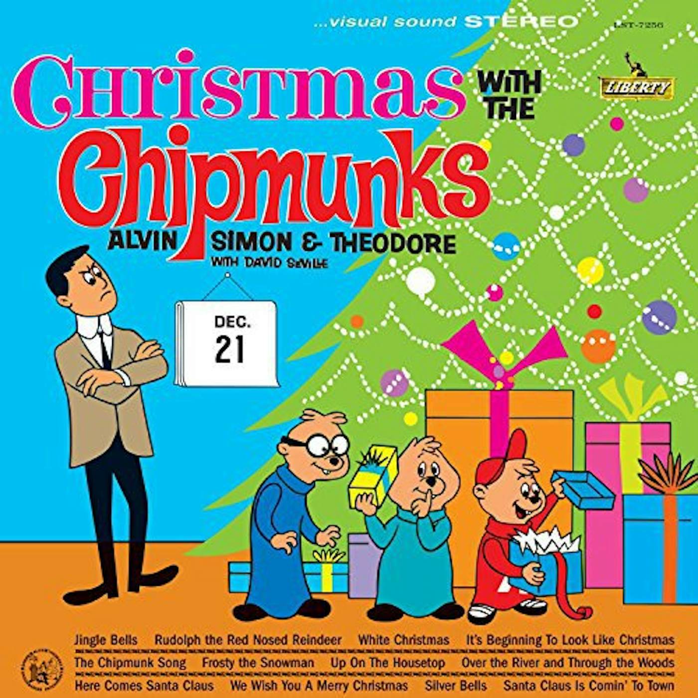 Christmas With Alvin and the Chipmunks Vinyl Record