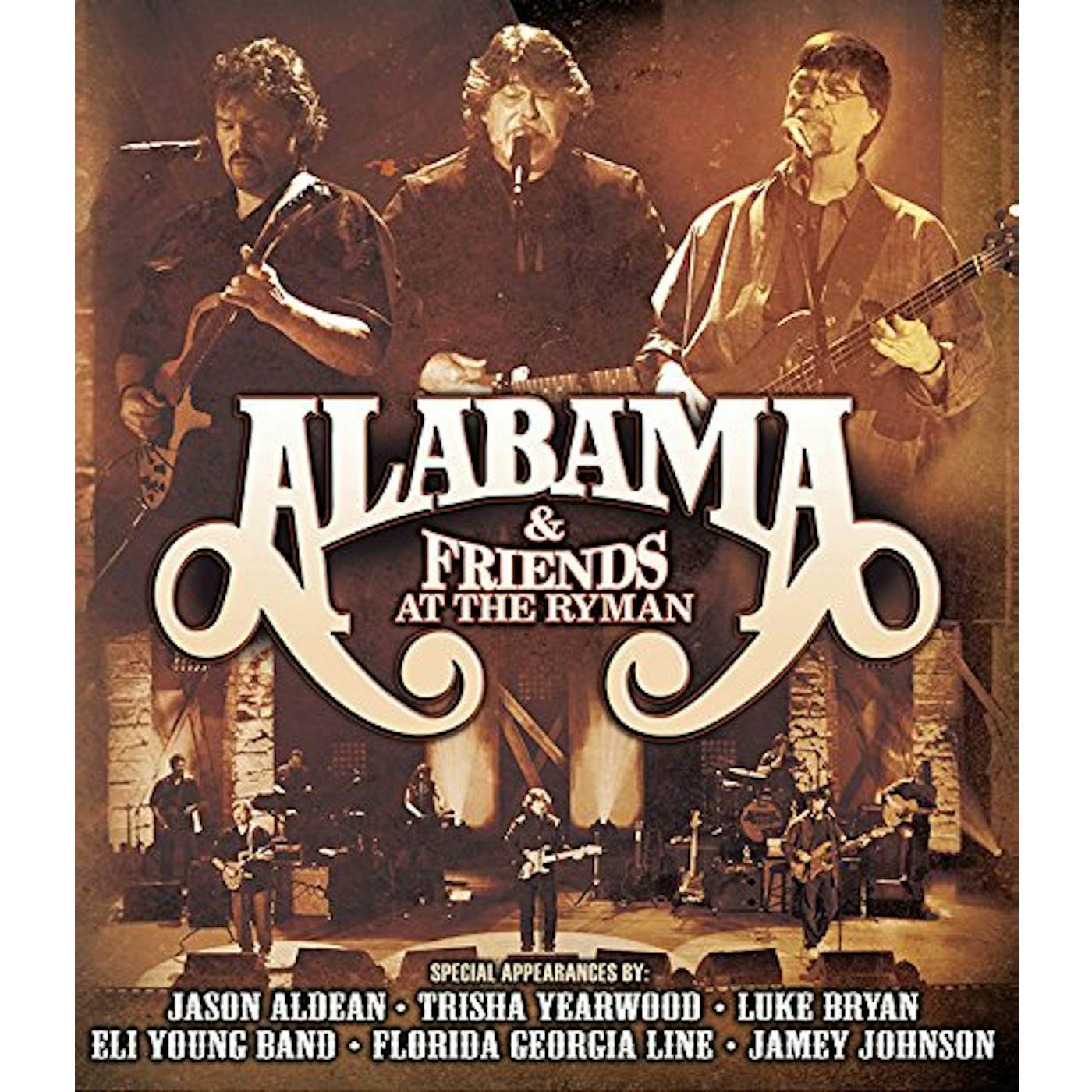 Alabama & friends AT THE RYMAN CD