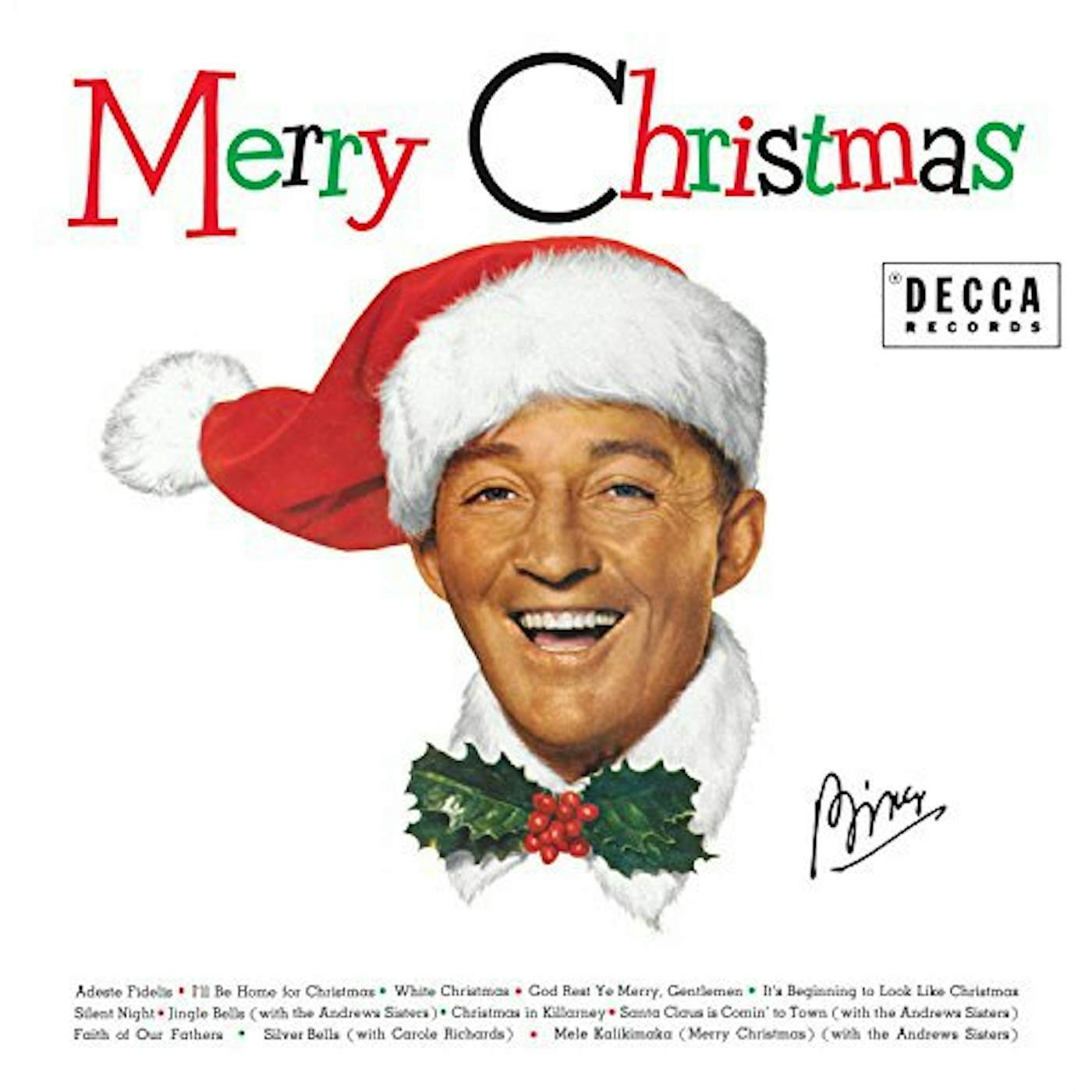 Bing Crosby Merry Christmas Vinyl Record