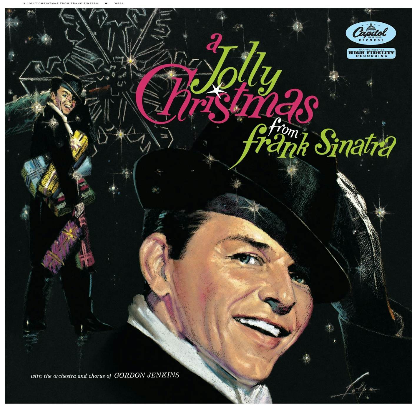 JOLLY CHRISTMAS FROM FRANK SINATRA Vinyl Record