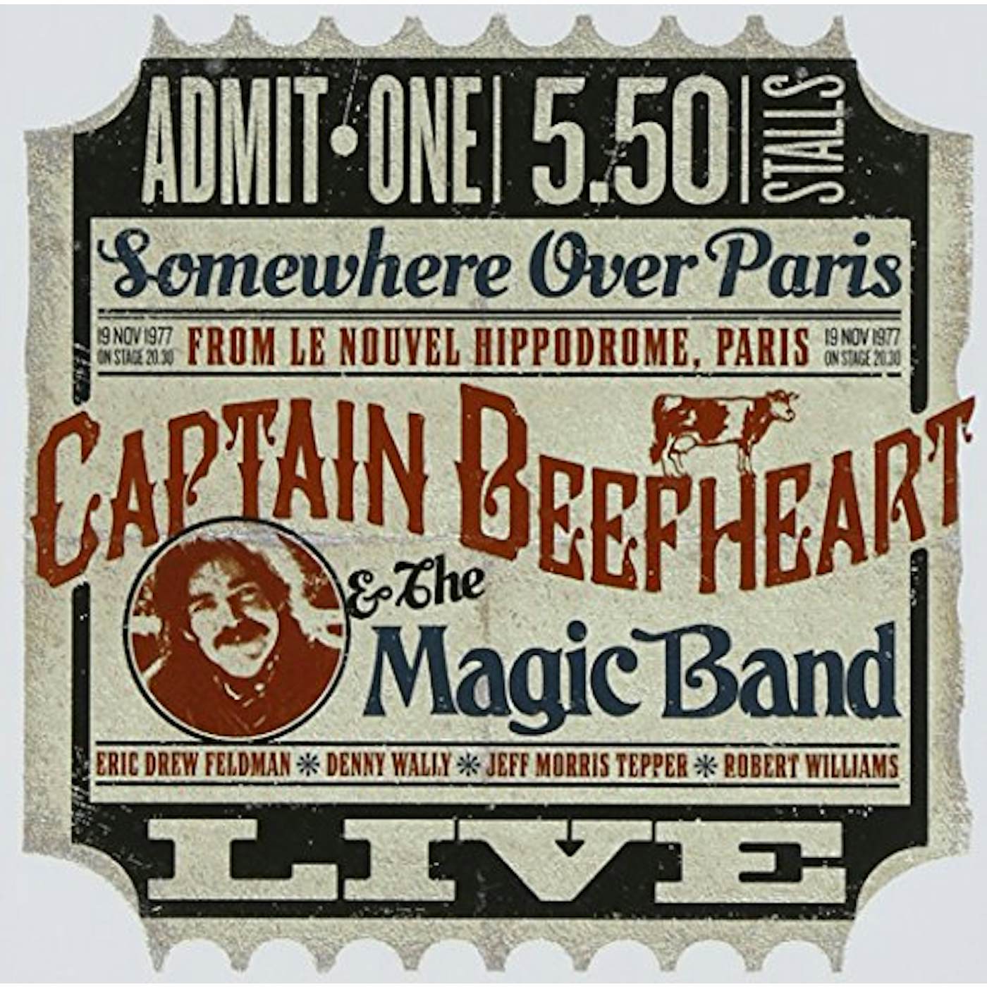 Captain Beefheart & His Magic Band LE NOUVEL HIPPODROME PARIS CD