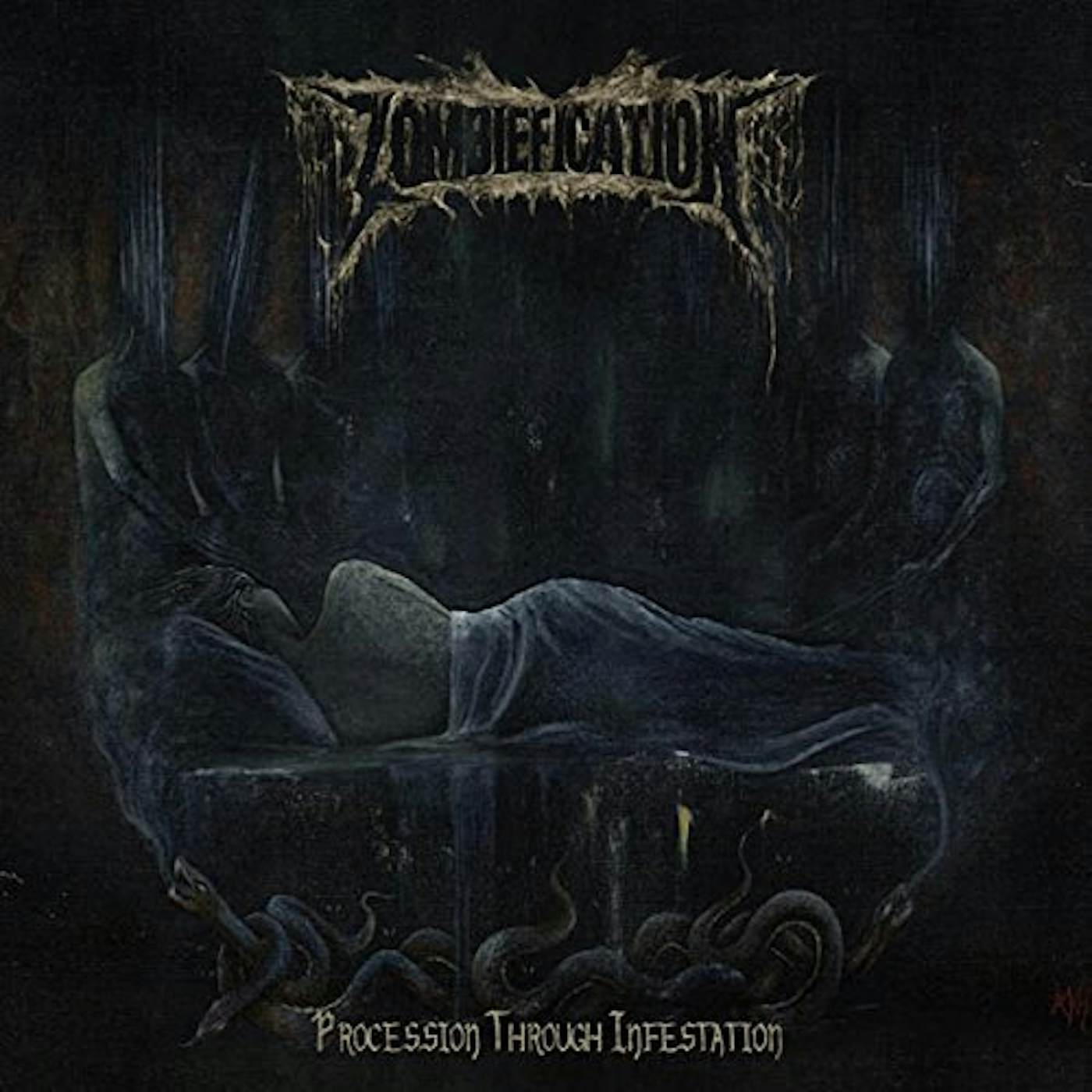 Zombiefication Procession Through Infestation Vinyl Record