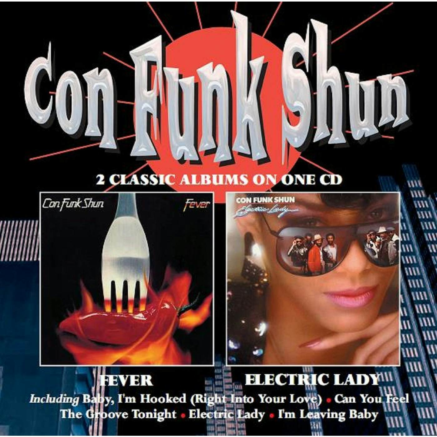 Con Funk Shun FEVER / ELECTRIC LADY CD