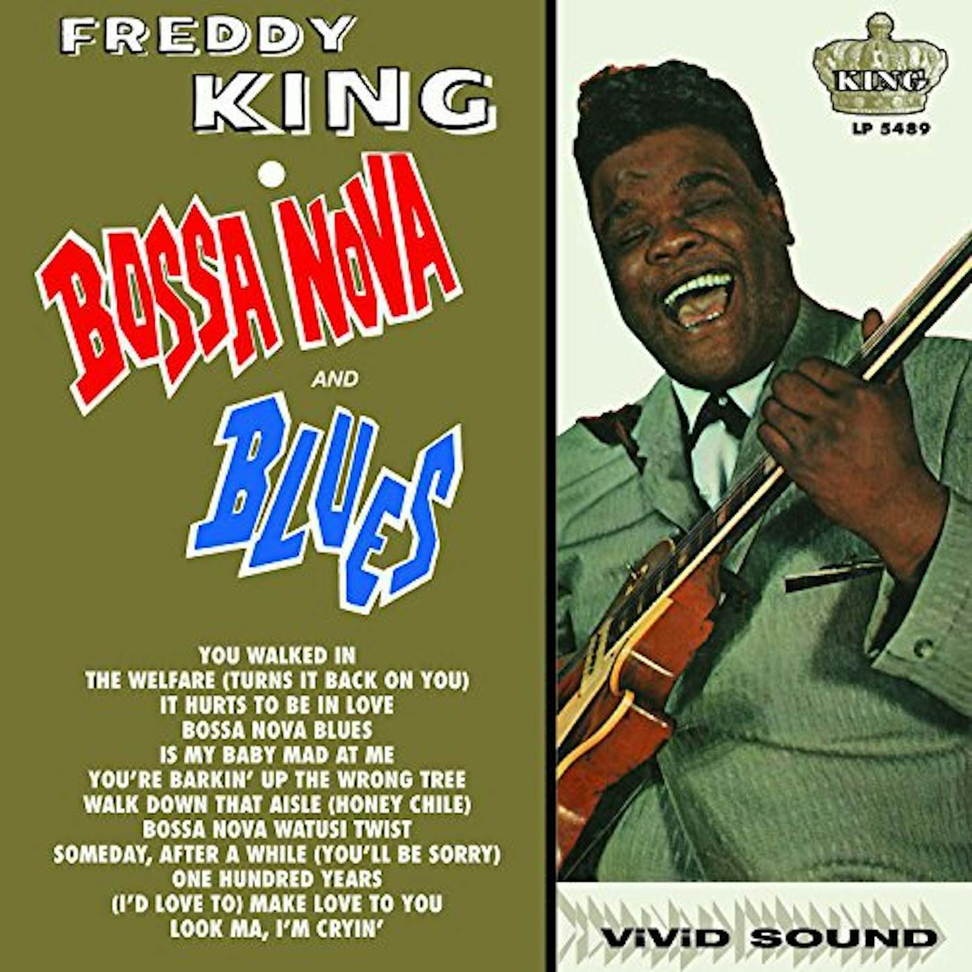 Freddie King Bossa Nova And Blues Vinyl Record