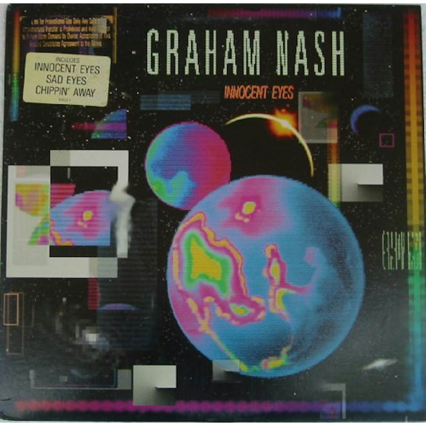 Graham Nash Innocent Eyes Vinyl Record