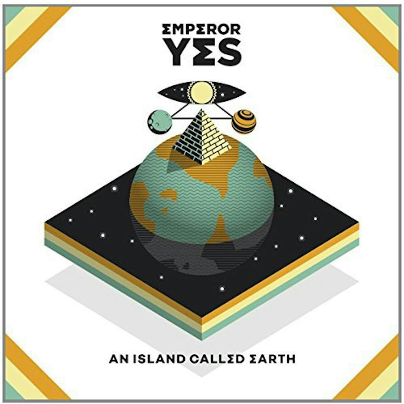 Emperor Yes ISLAND CALLED EARTH Vinyl Record - UK Release