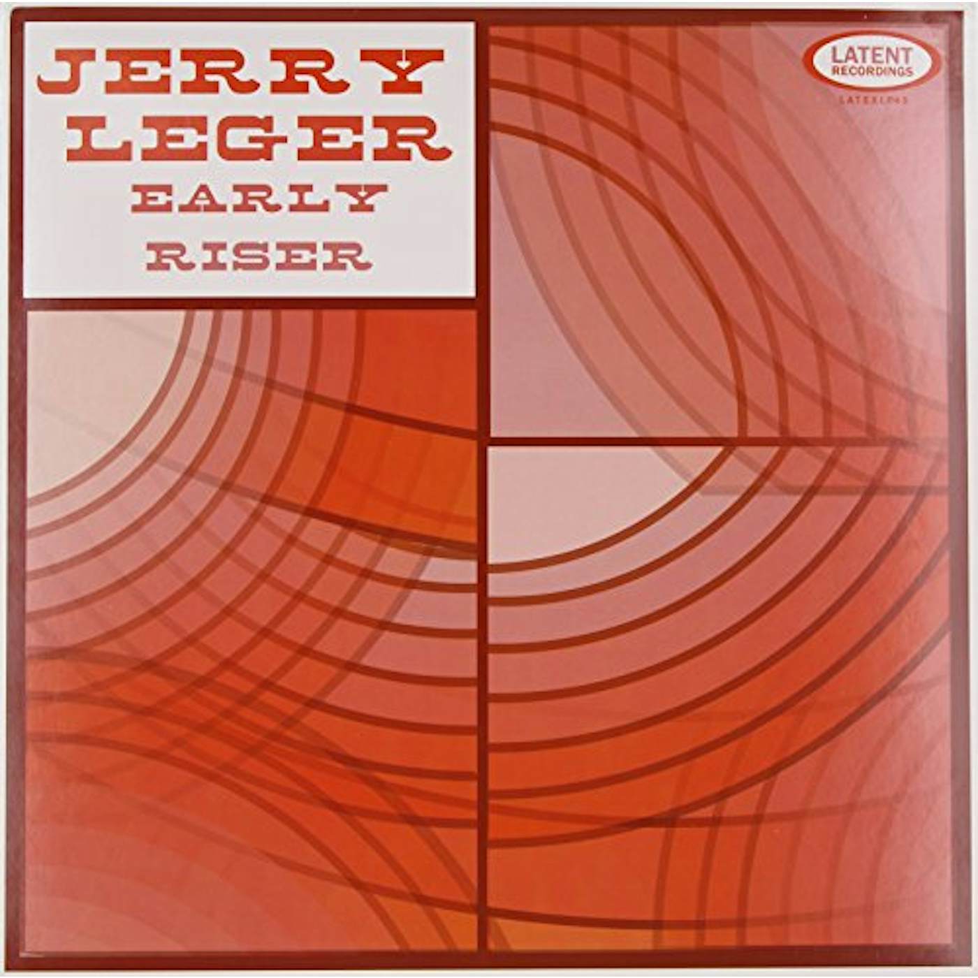 Jerry Leger EARLY RISER Vinyl Record - Canada Release