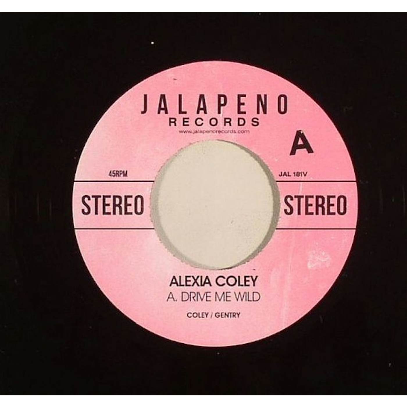 Alexia Coley DRIVE ME WILD Vinyl Record - UK Release