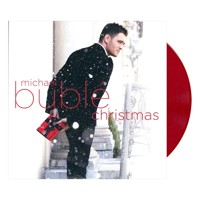 Michael Buble Christmas - Red Colored Vinyl LP Record