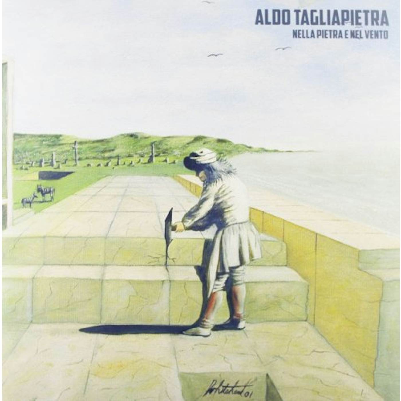 Aldo Tagliapietra Nella Pietra E Nel Vento Vinyl Record