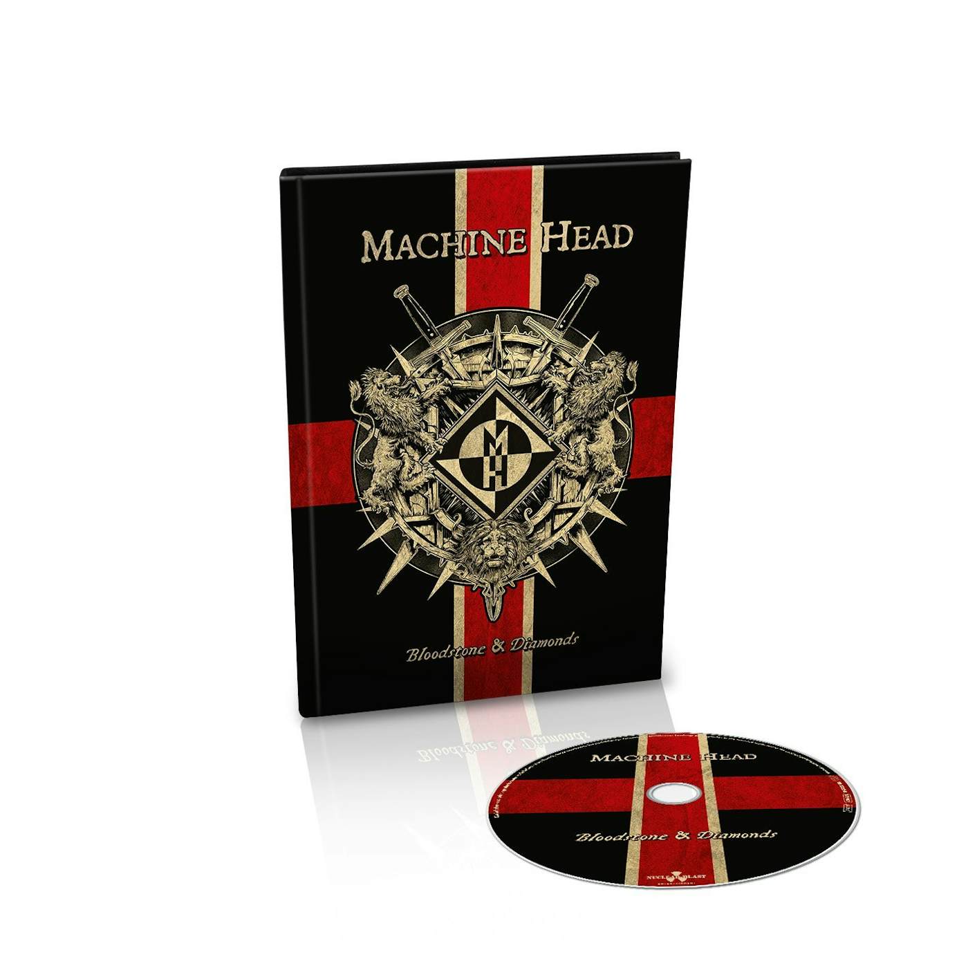 Machine Head BLOODSTONE & DIAMONDS DELUXE BOOK CD