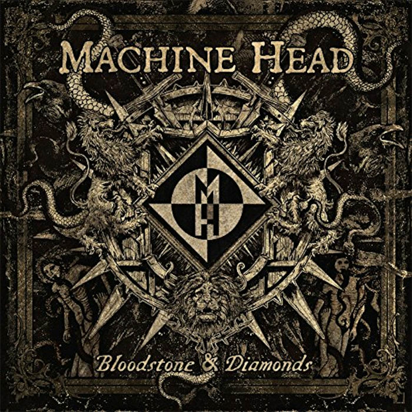 Machine Head BLOODSTONE & DIAMONDS CD