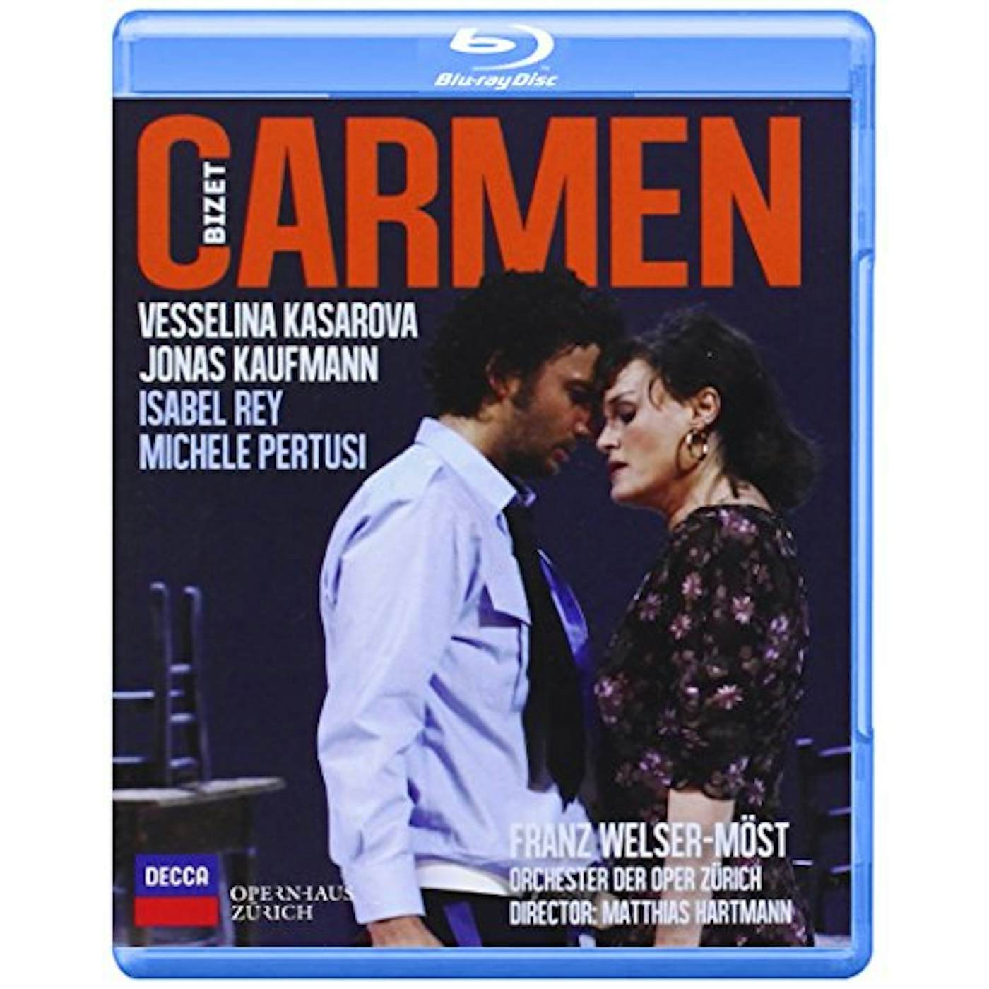 Jonas Kaufmann CARMEN Blu-ray