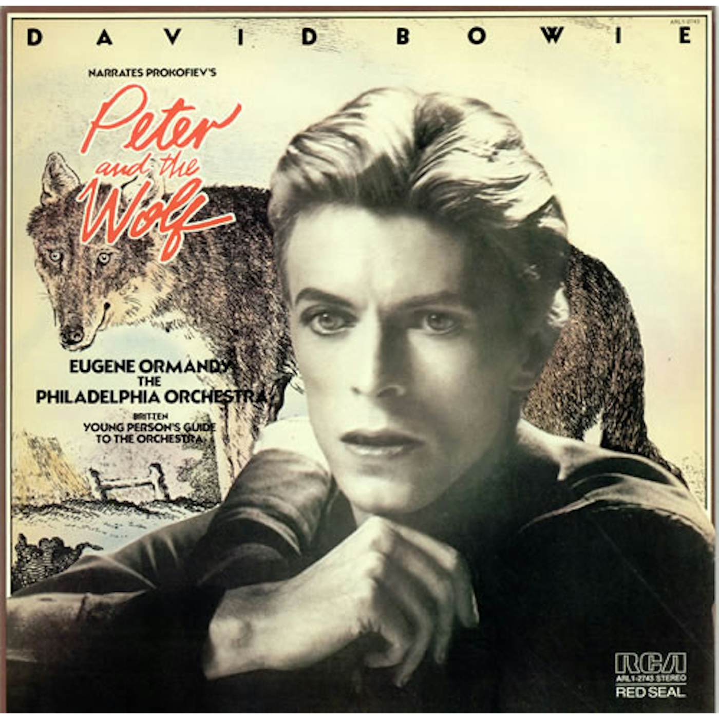 David Bowie Peter & The Wolf Vinyl Record