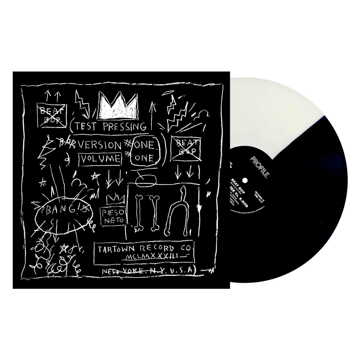 The Rammellzee vs. K-Rob Beat Bop Vinyl Record
