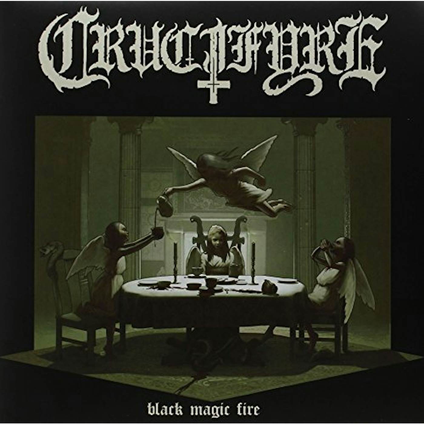 Crucifyre Black Magic Fire Vinyl Record