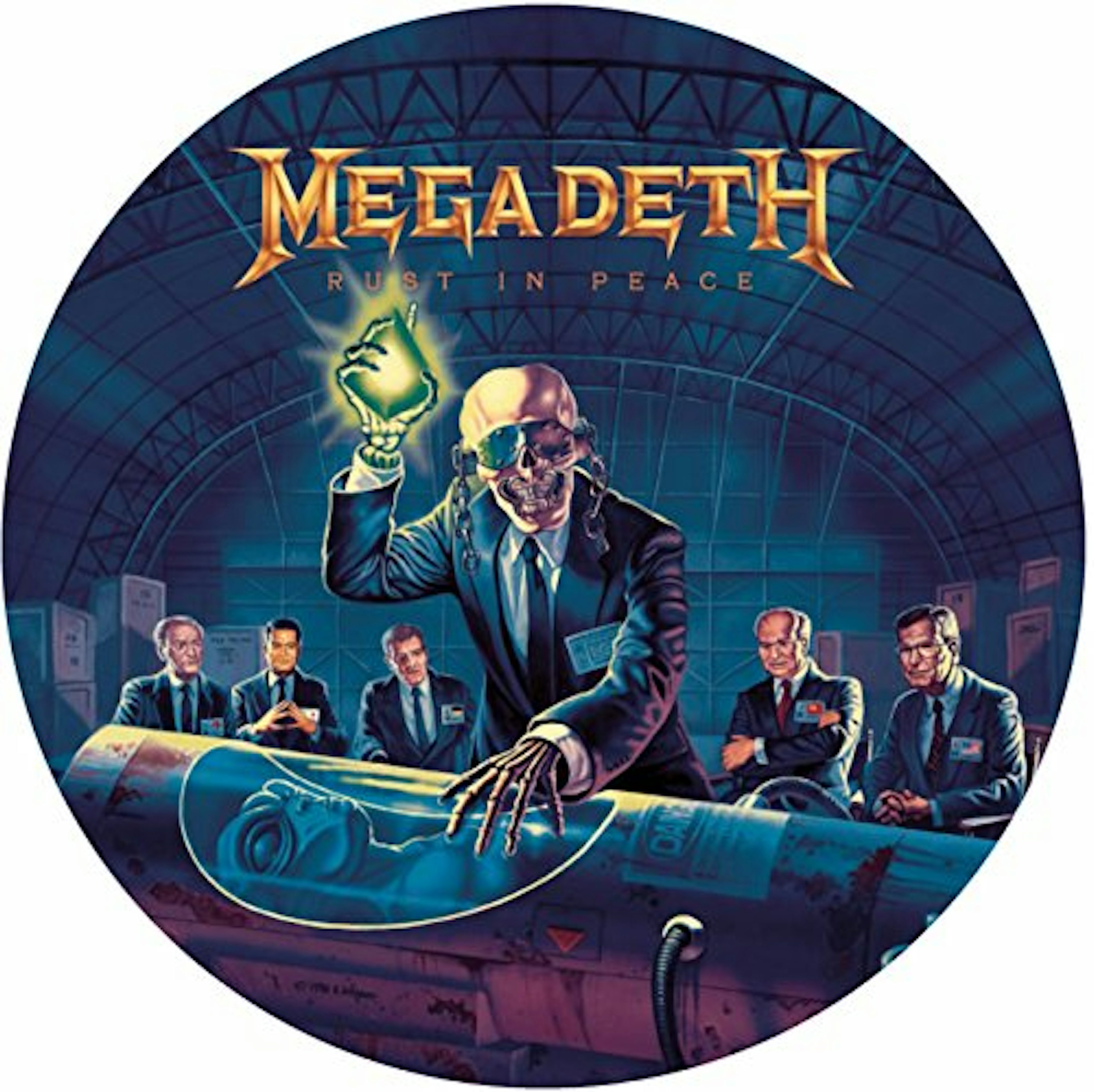 Megadeth RUST IN PEACE Vinyl Record - Picture Disc