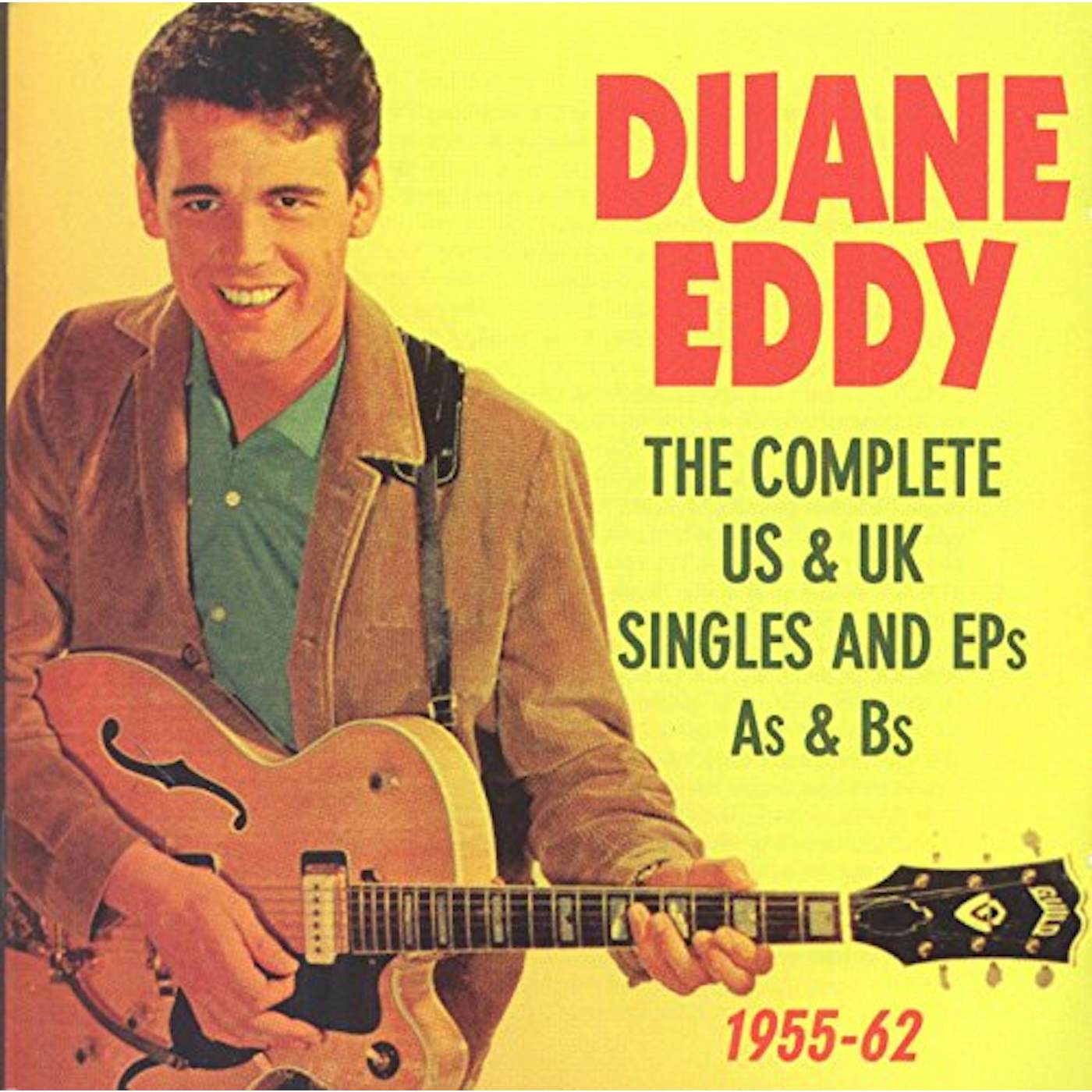 Eddy Duane COMPLETE US & UK SINGLES & EPS AS & BS 1955-62 CD