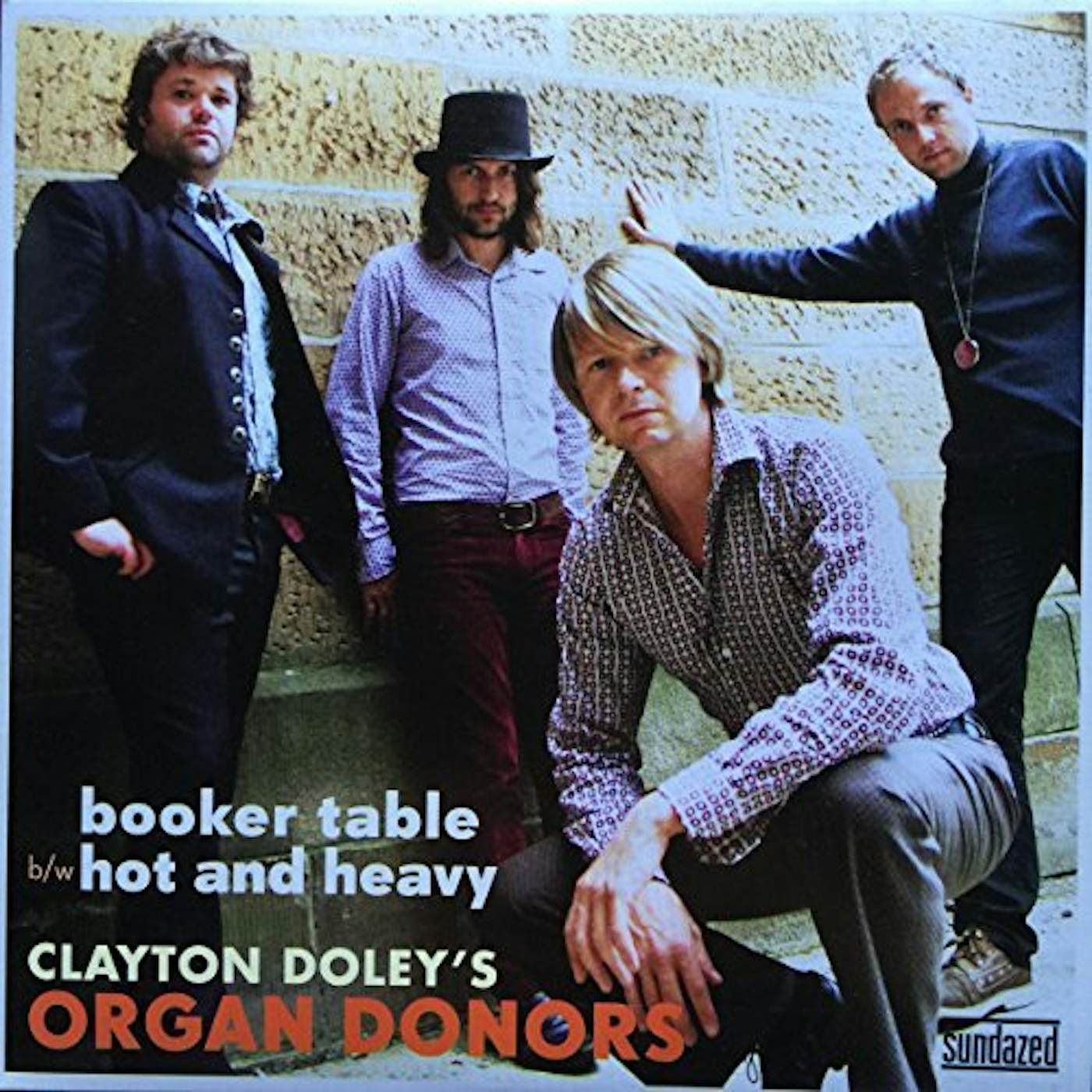 Clayton Doley's Organ Donors Booker Table / Hot & Heavy Vinyl Record