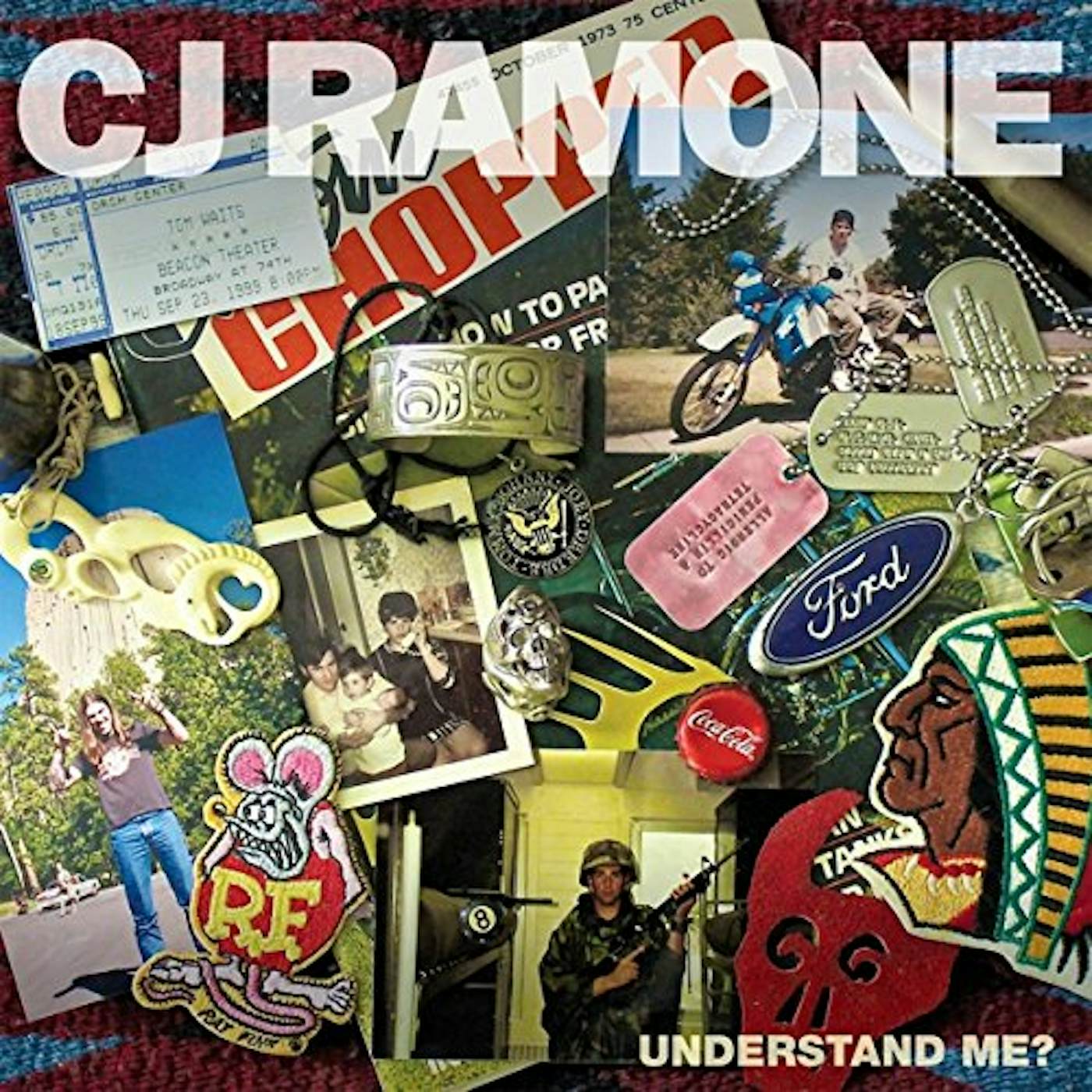 CJ Ramone UNDERSTAND ME Vinyl Record