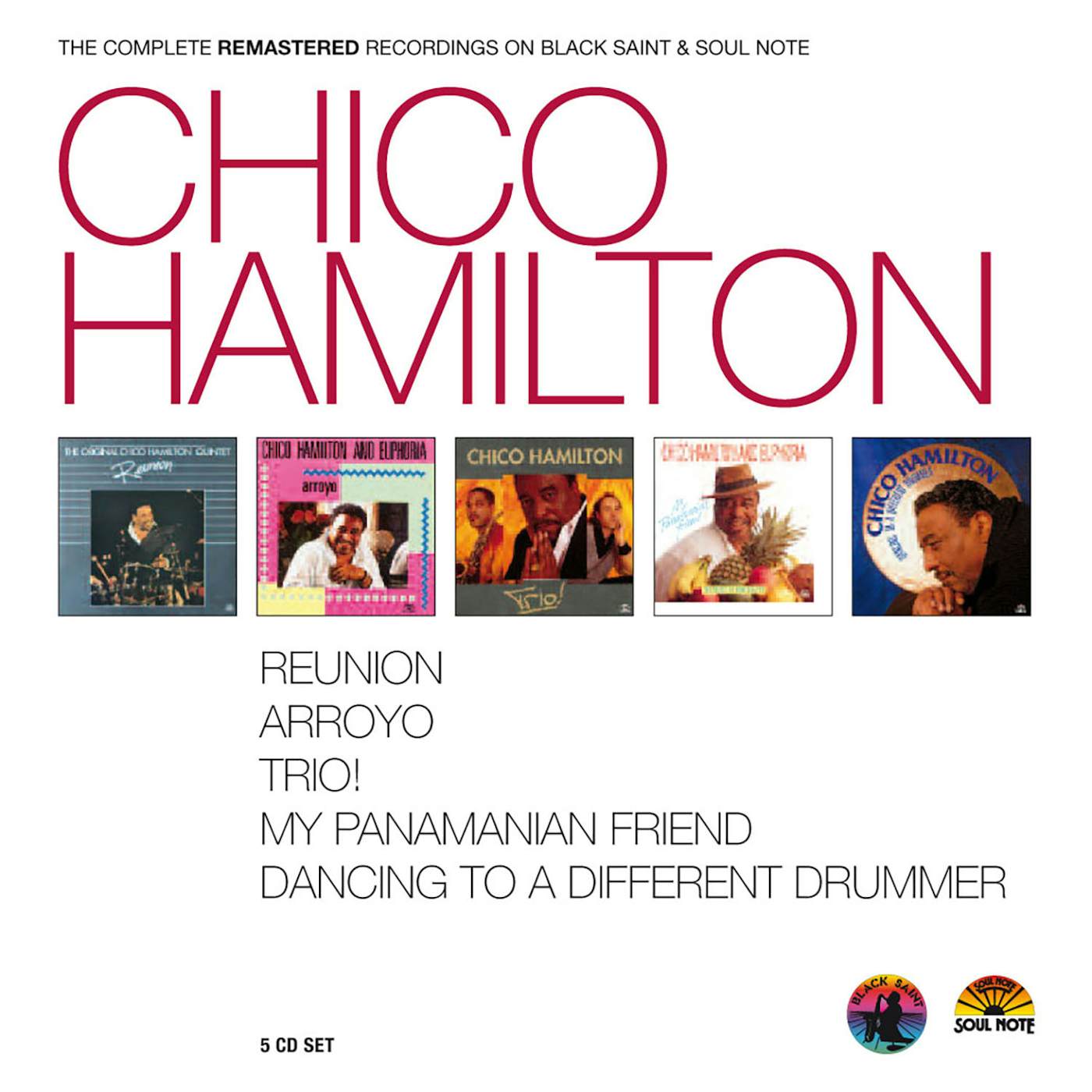 Chico Hamilton COMPLETE REMASTERED RECORDINGS ON BLACK SAINT & SO CD