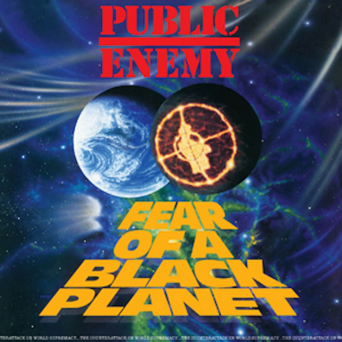 Public Enemy Fear Of A Black Planet Vinyl Record