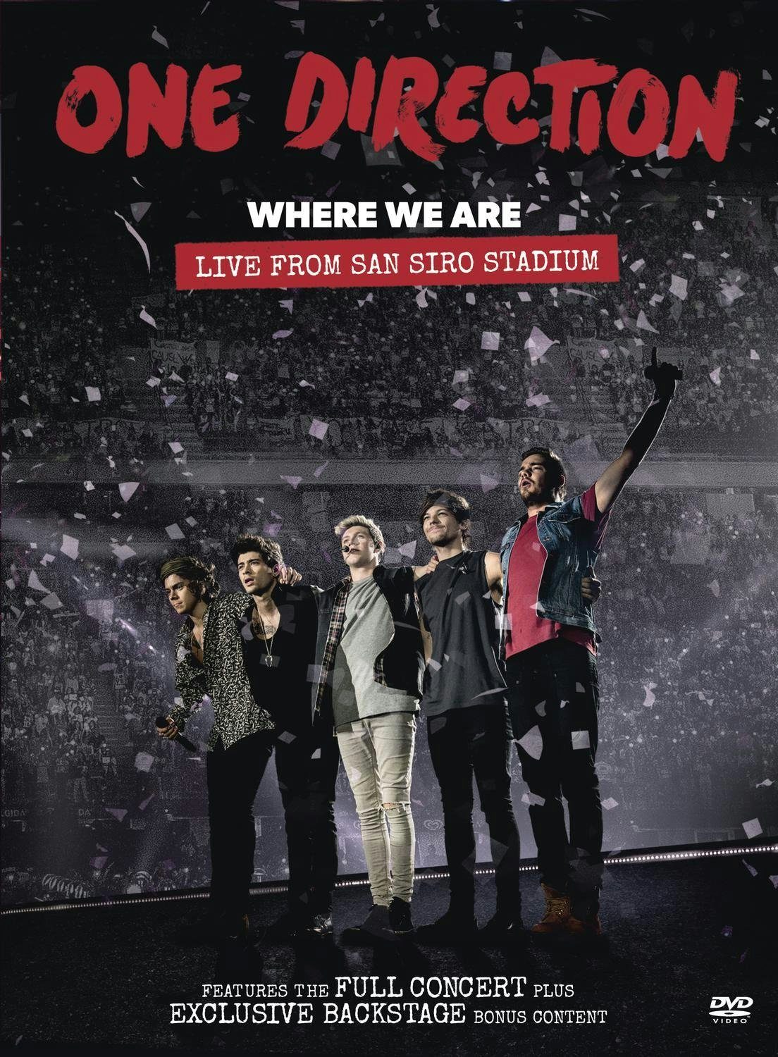 One Direction WHERE WE ARE: LIVE FROM SAN SIRO STADIUM DVD