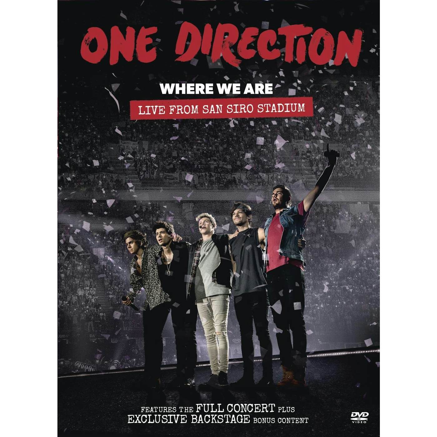 One Direction WHERE WE ARE: LIVE FROM SAN SIRO STADIUM DVD
