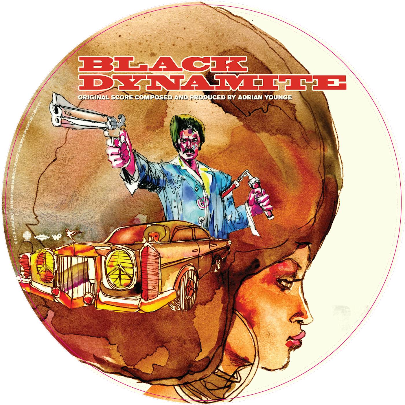 Adrian Younge SCORE: PICTURE DISC Vinyl Record