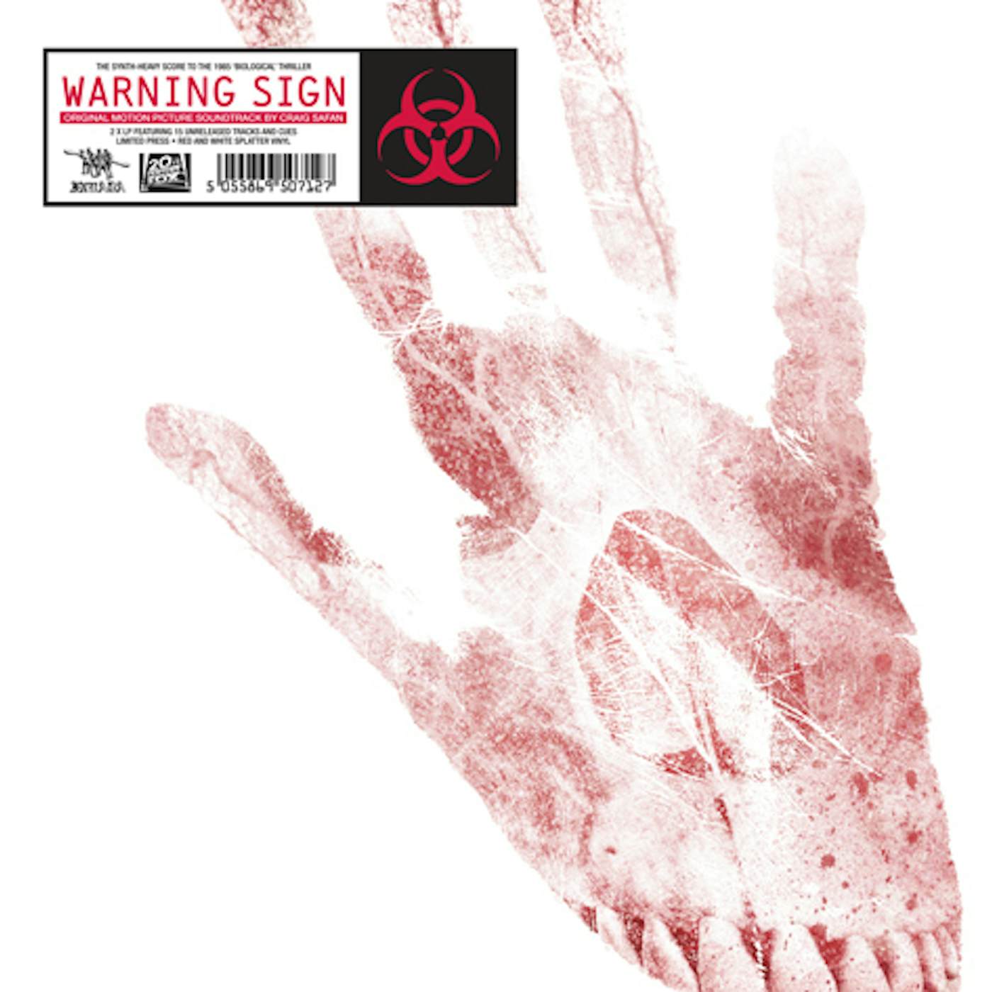 Craig Safan WARNING SIGN / Original Soundtrack CD