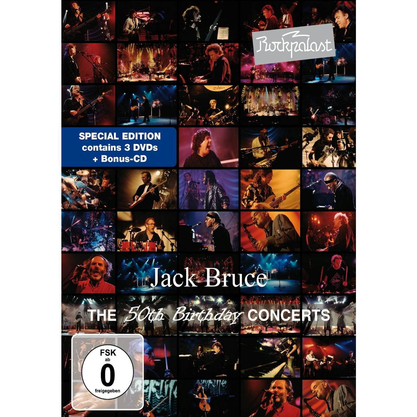 Jack Bruce ROCKPALAST: 50TH BIRTHDAY CONCERTS DVD