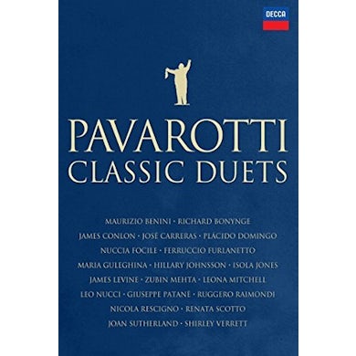 Luciano Pavarotti CLASSIC DUETS DVD
