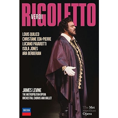 Luciano Pavarotti VERDI: RIGOLETTO DVD