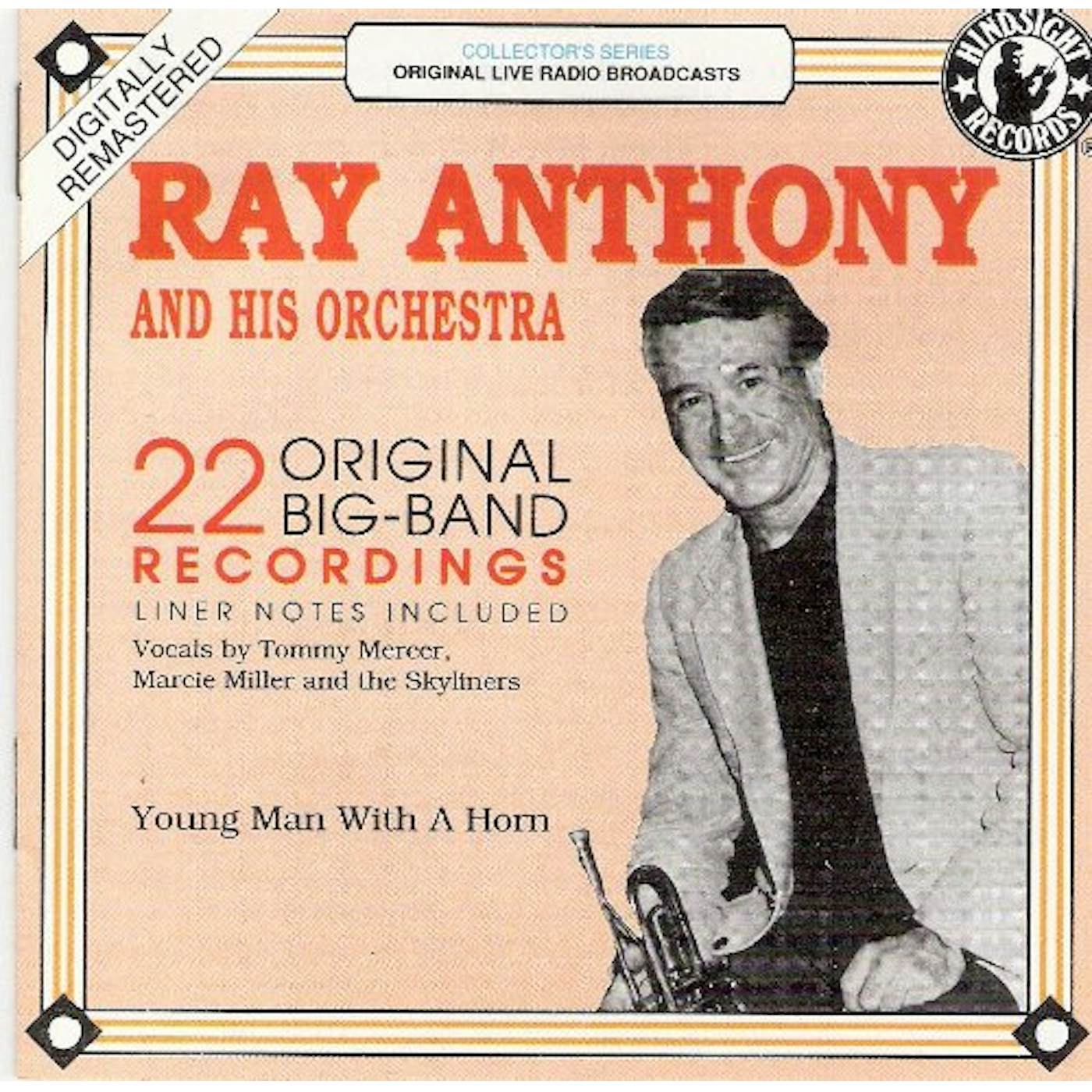 Ray Anthony YOUNG MAN WITH A HORN-1952-54 CD