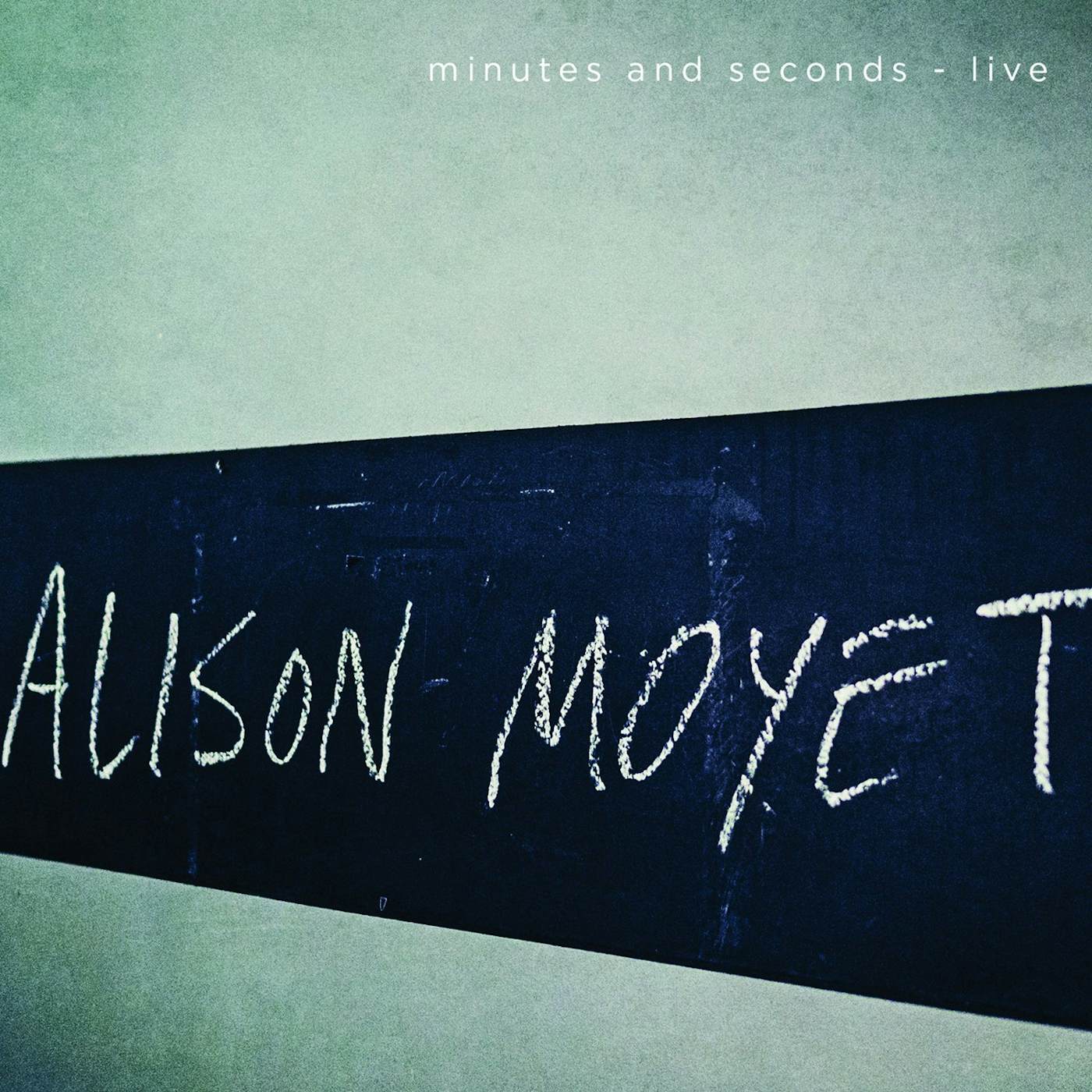 Alison Moyet MINUTES & SECONDS - LIVE CD