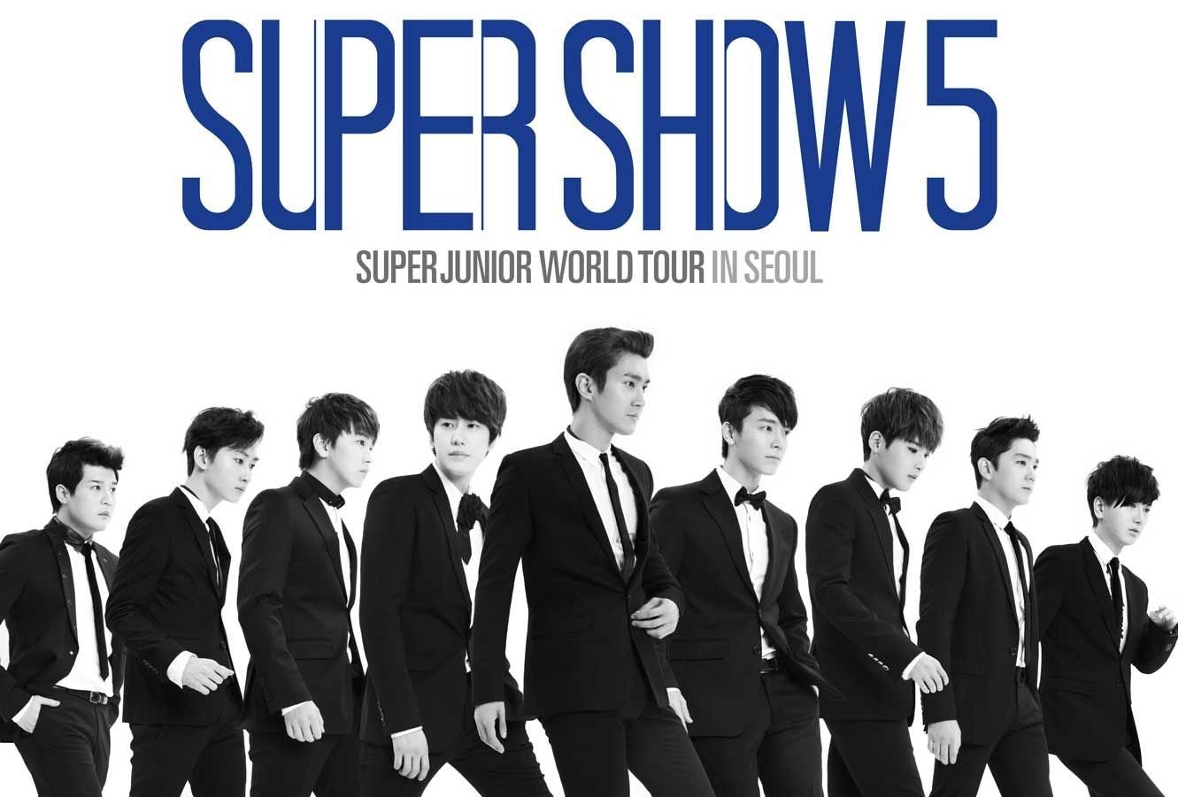 SUPER JUNIOR WORLD TOUR IN SEOUL-SUPER SHOW 5 DVD