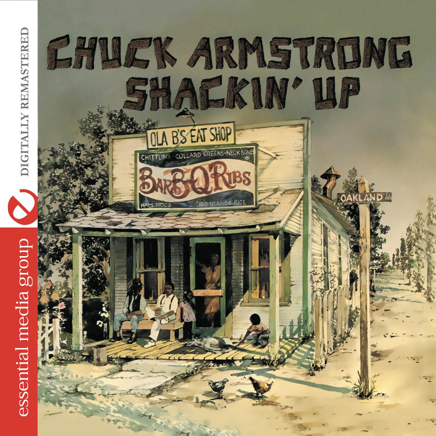Chuck Armstrong SHACKIN UP CD