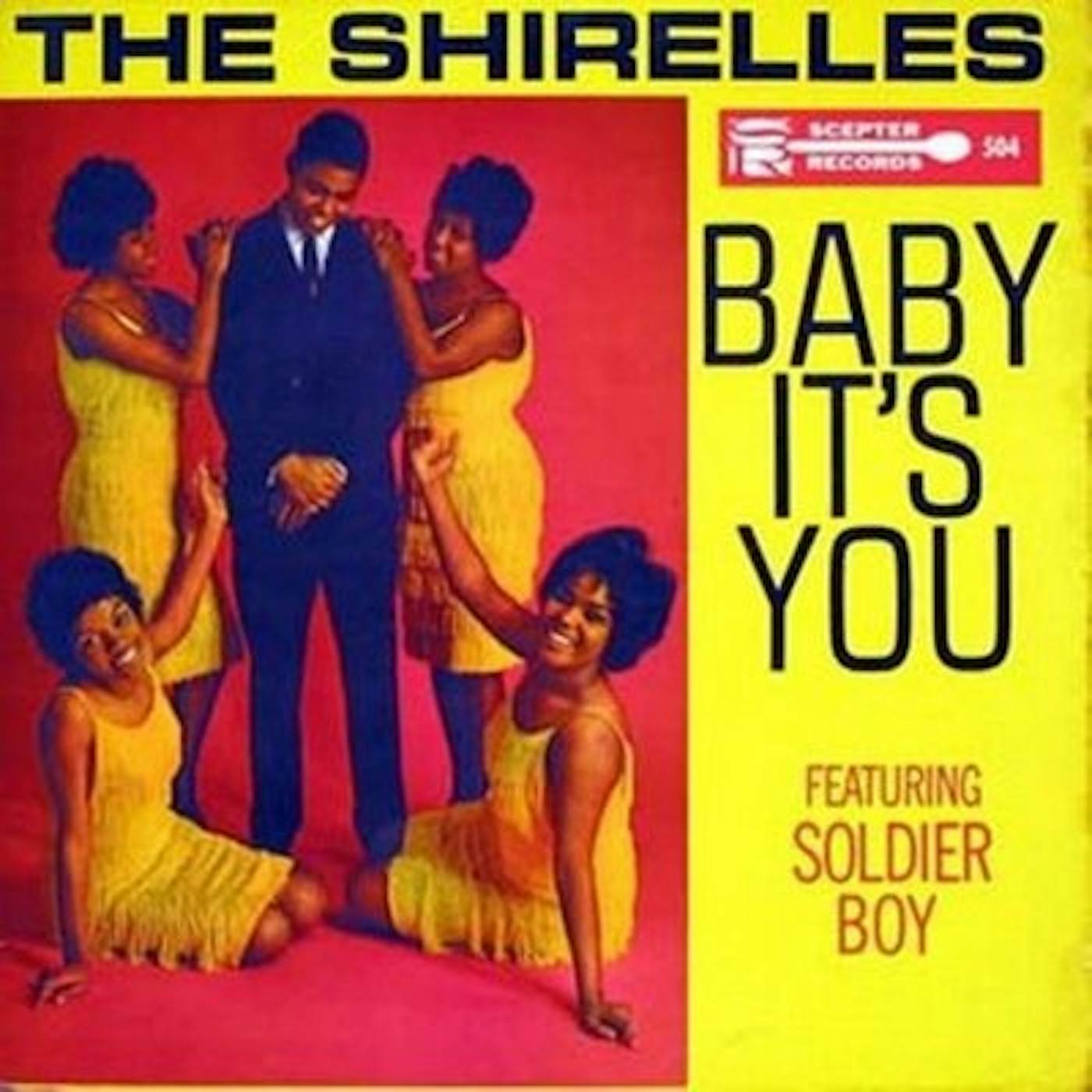 The Shirelles BABY IT'S YOU Vinyl Record - Spain Release