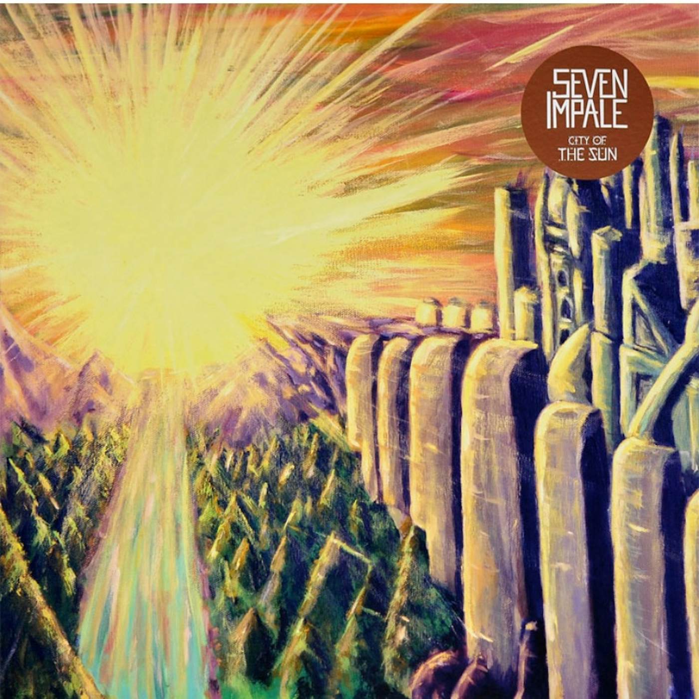 Seven Impale City of the Sun Vinyl Record