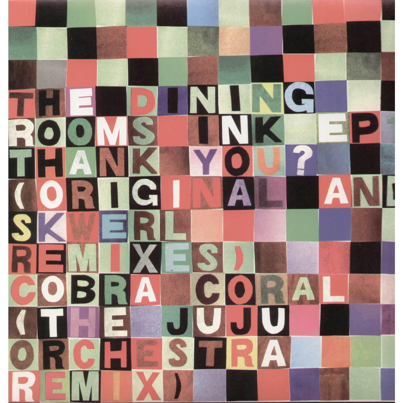 The Dining Rooms INK 1-THANK YOU REMIX B Vinyl Record