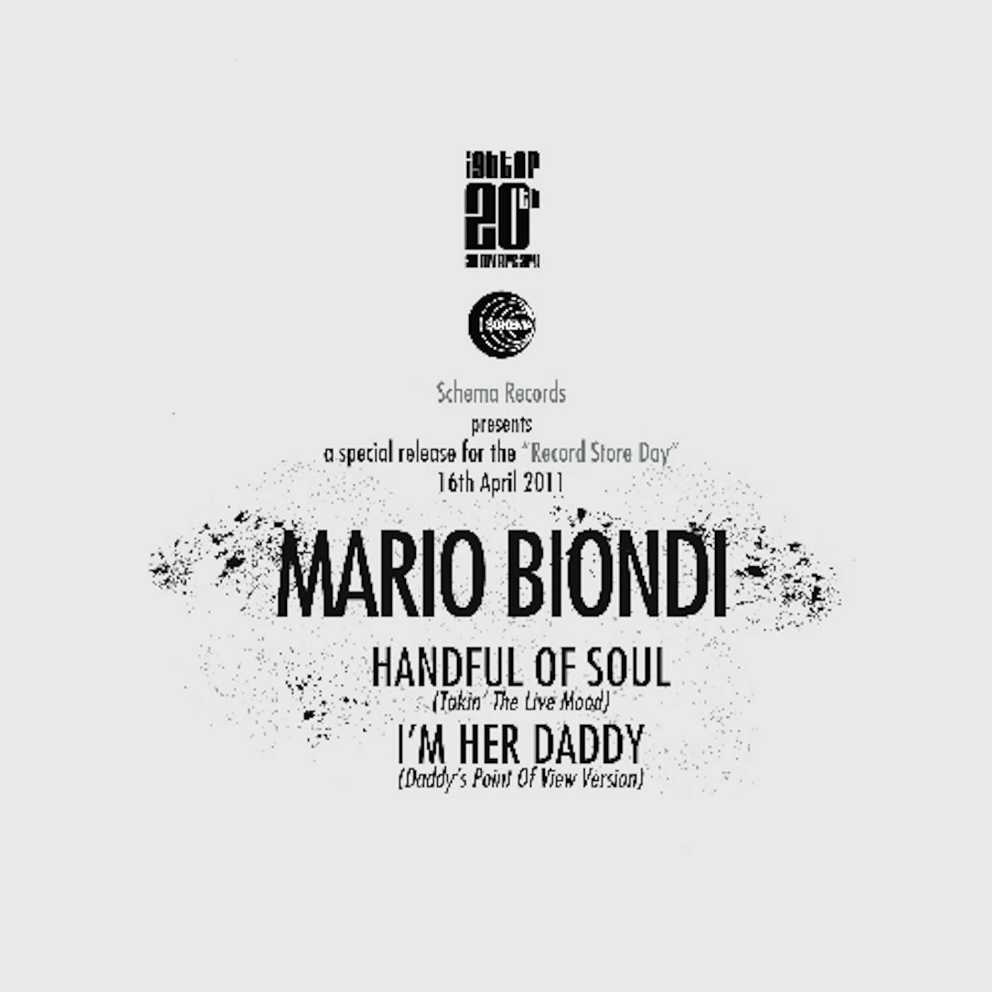 Mario Biondi HANDFUL OF SOUL IM HERE DAD Vinyl Record