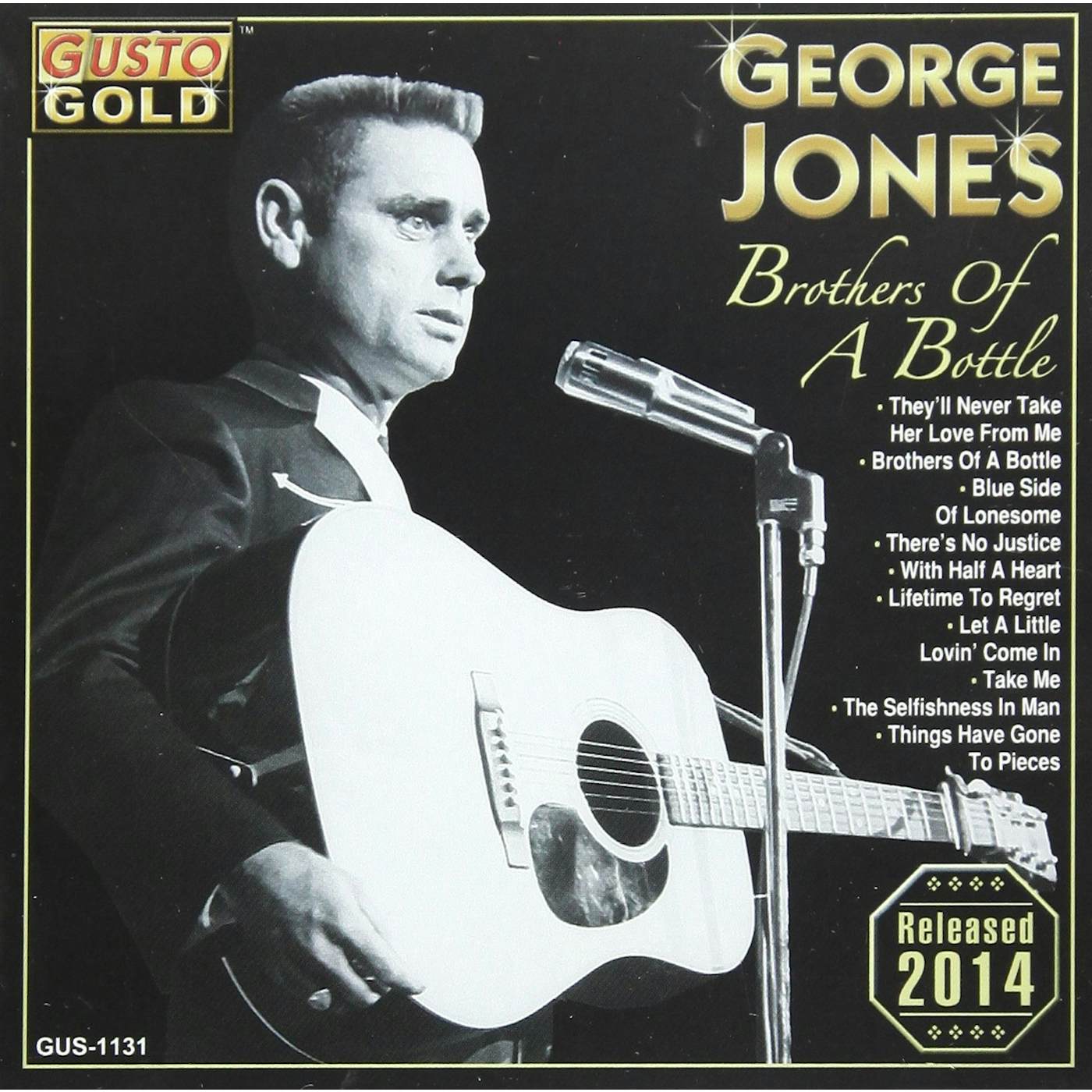 George Jones BROTHERS OF A BOTTLE CD