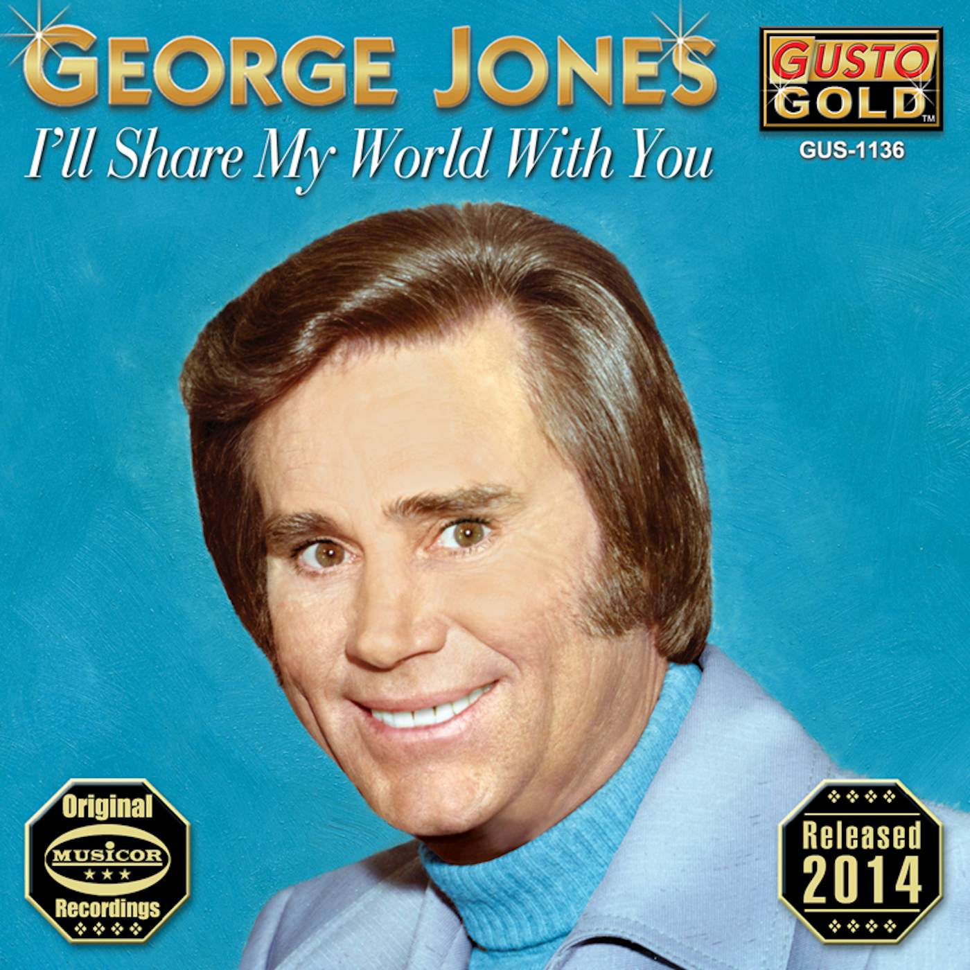 George Jones ILL SHARE MY WORLD WITH YOU CD