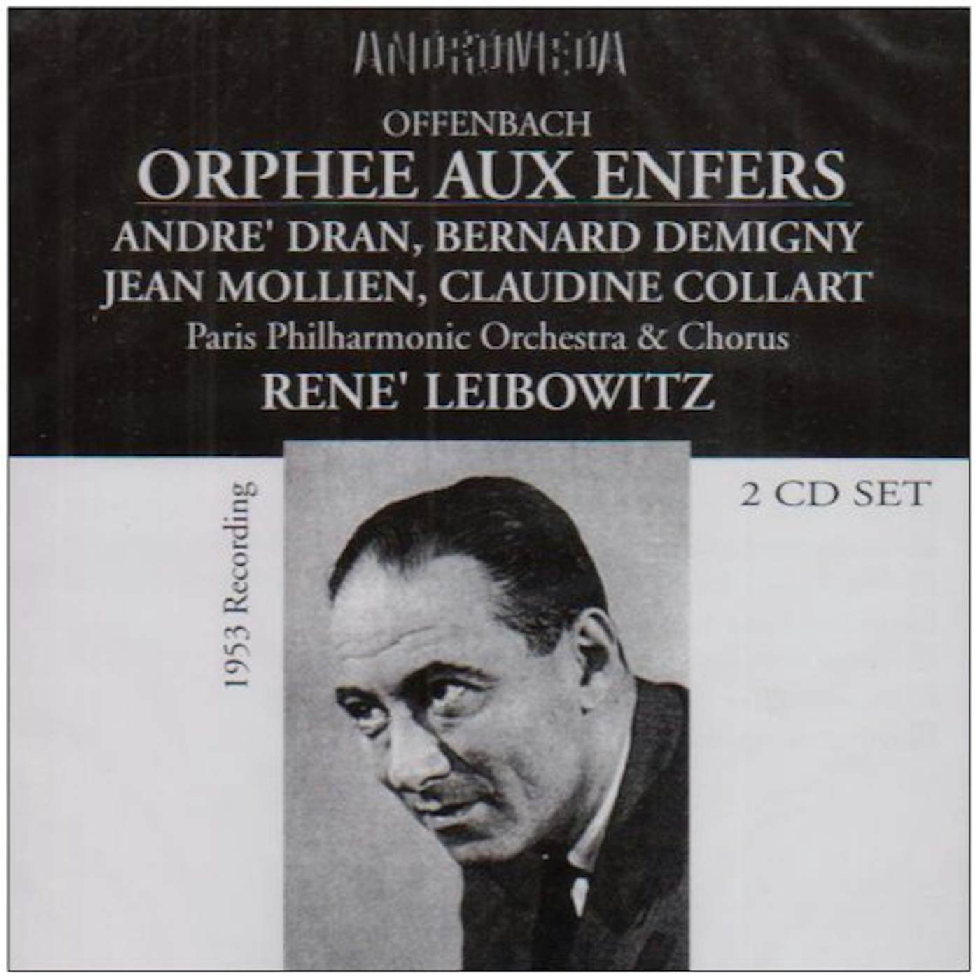 Offenbach ORPHEE AUX ENFERS CD