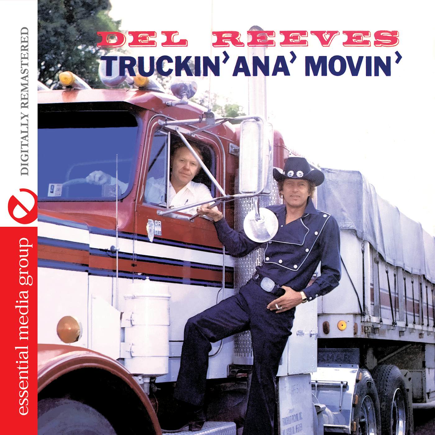 Del Reeves TRUCKIN ANA MOVIN CD